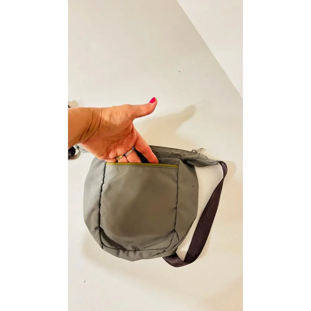 Overland Equipment Outdoor Auburn grey crossbody hiking travel pouch bag purse